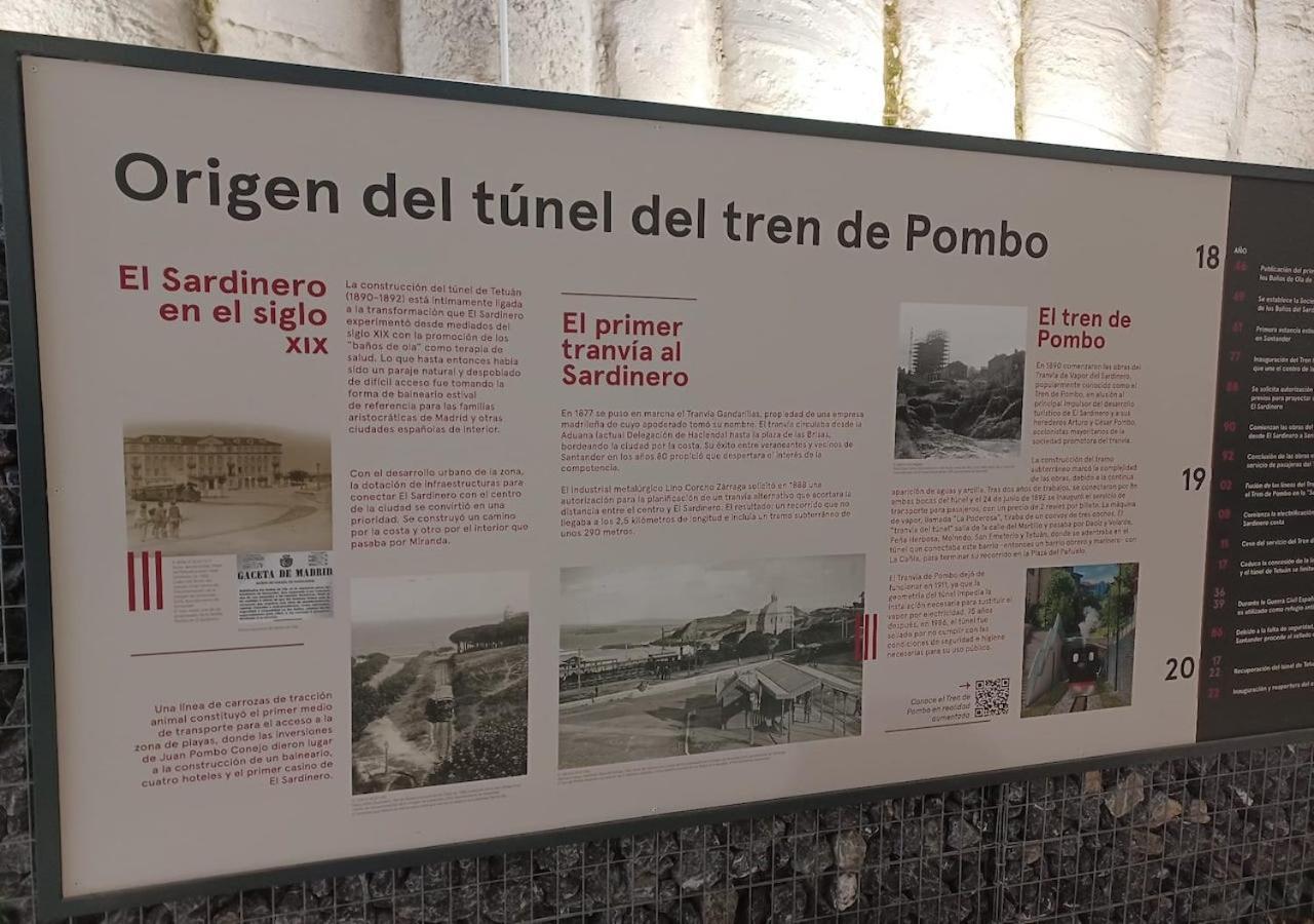 Appartamento El Pisuco De Lu Entre Puertochico Y El Sardinero Santander Esterno foto